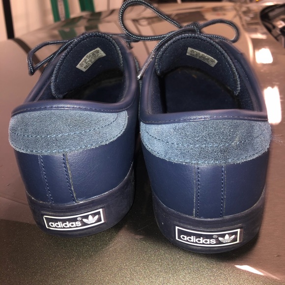 Blue Adidas Low Tops Size 9.5 - Picture 2 of 4